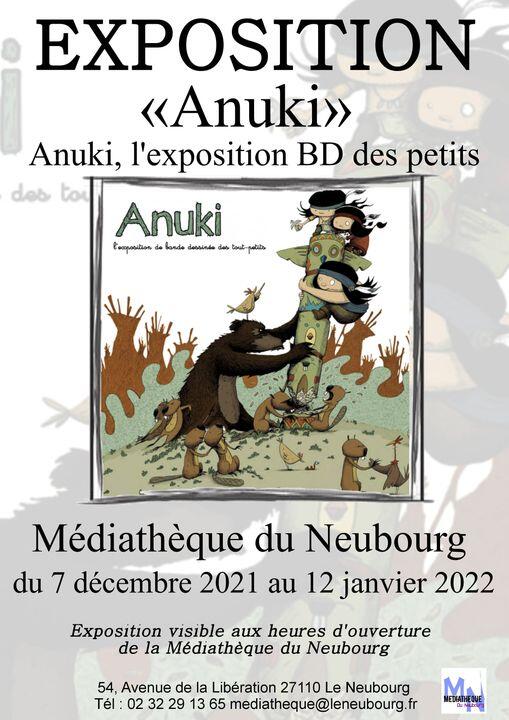 Exposition Anuki affiche